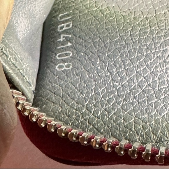 Louis Vuitton Lockme Zippy Wallet Soft Calf Leather 2018 UB4108 Red&Cream COA - Picture 5 of 16